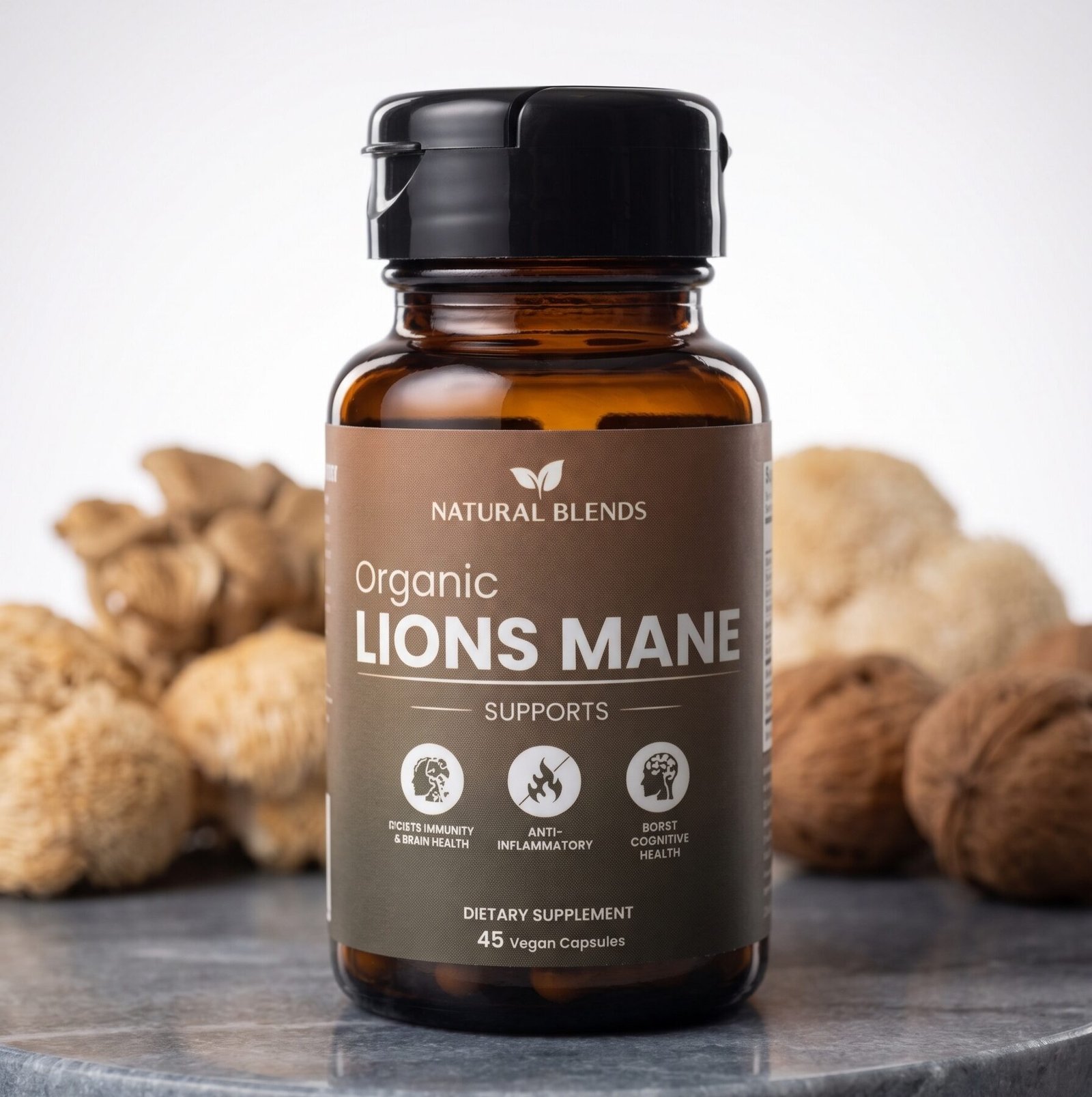 Lions Mane Mushroom Capsules