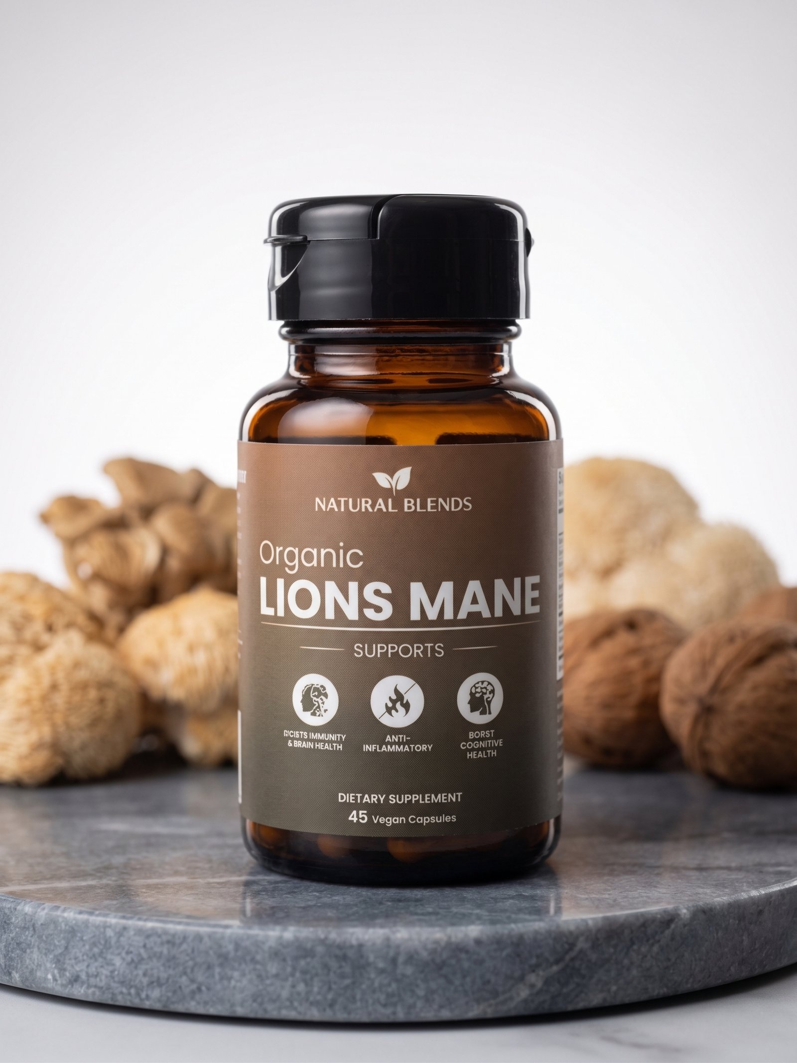 Lions Mane Mushroom Capsules