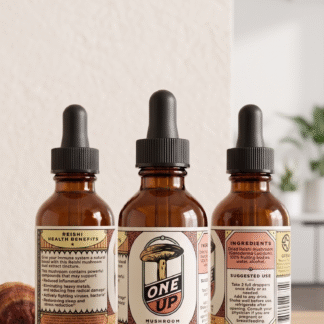 ONE UP Reishi Elixir | Premium Dual Extract Tincture (2 oz)