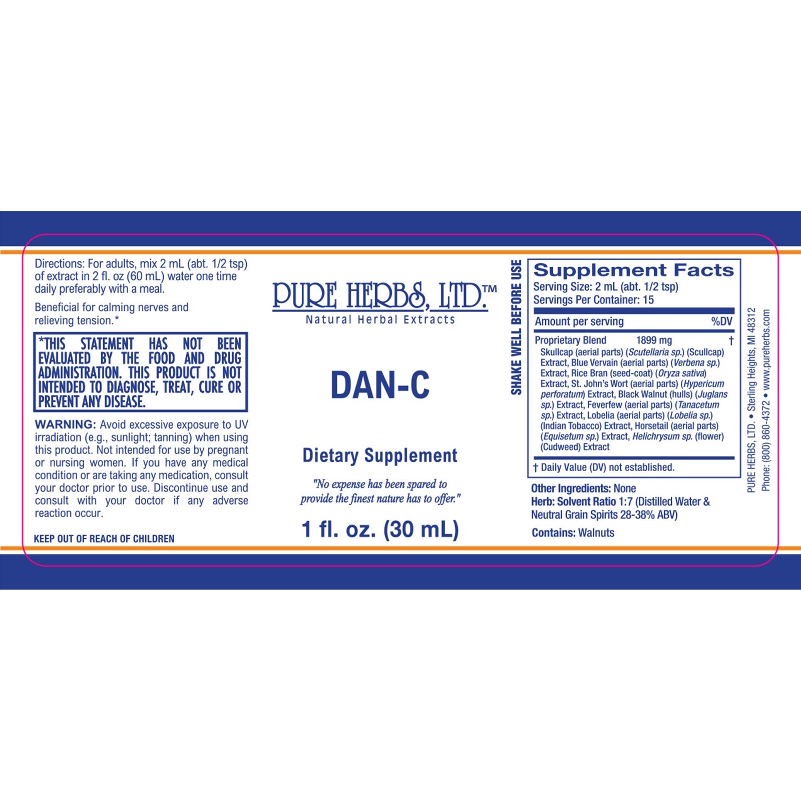 Pure Herbs, Ltd. DAN-C - Image 3