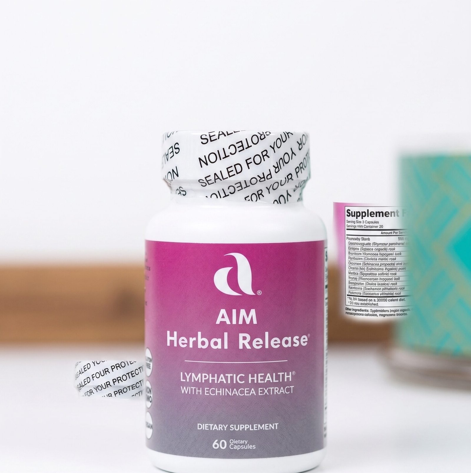 AIM Herbal Release Lymphatic Health with Echinacea Extract