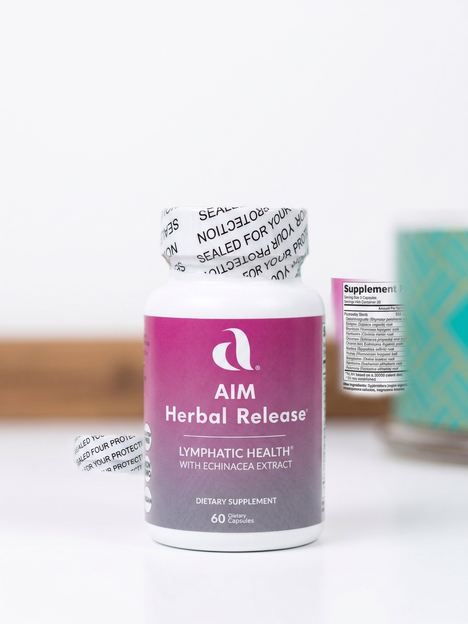 AIM Herbal Release Lymphatic Health with Echinacea Extract
